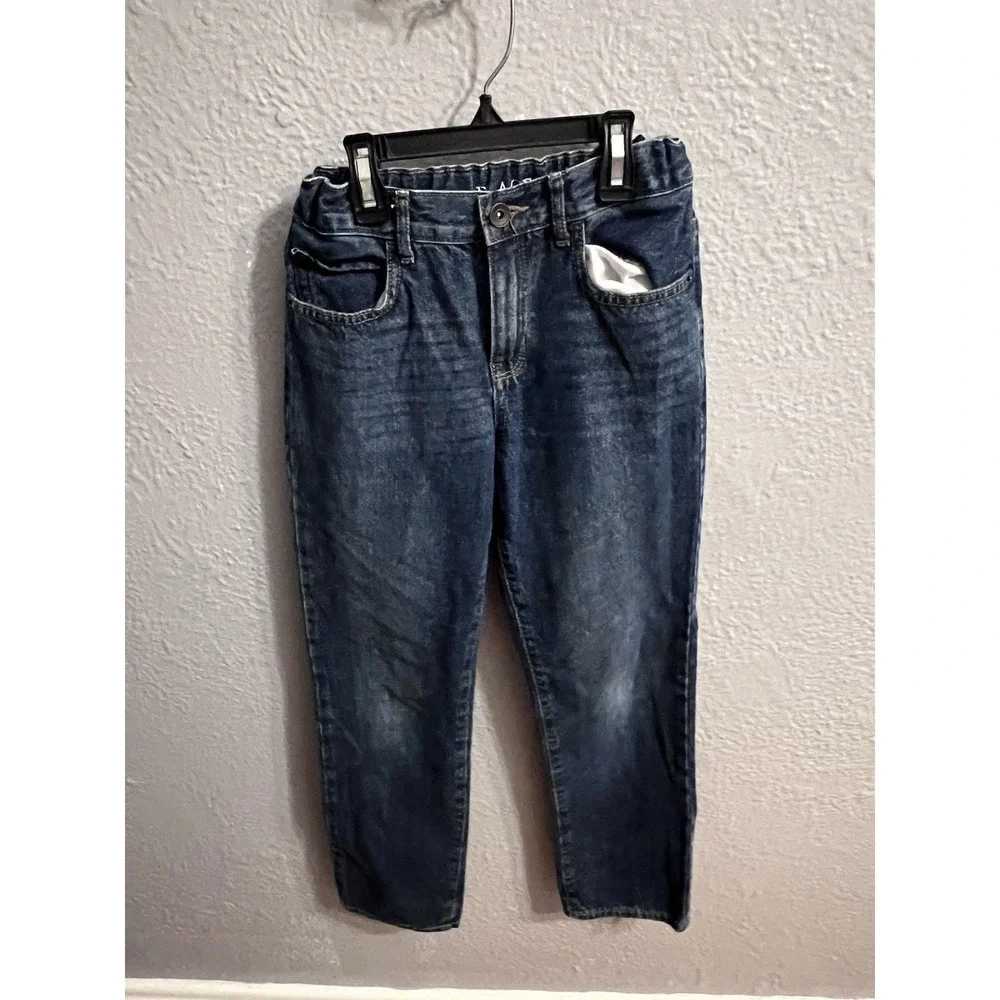 Childrens Place Boys Size 10 Straight Denim Blue Jeans‎ Adjustable Waist